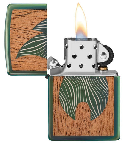 Zippo WOODCHUCK Large Flame Design, Windproof Lighter #49057