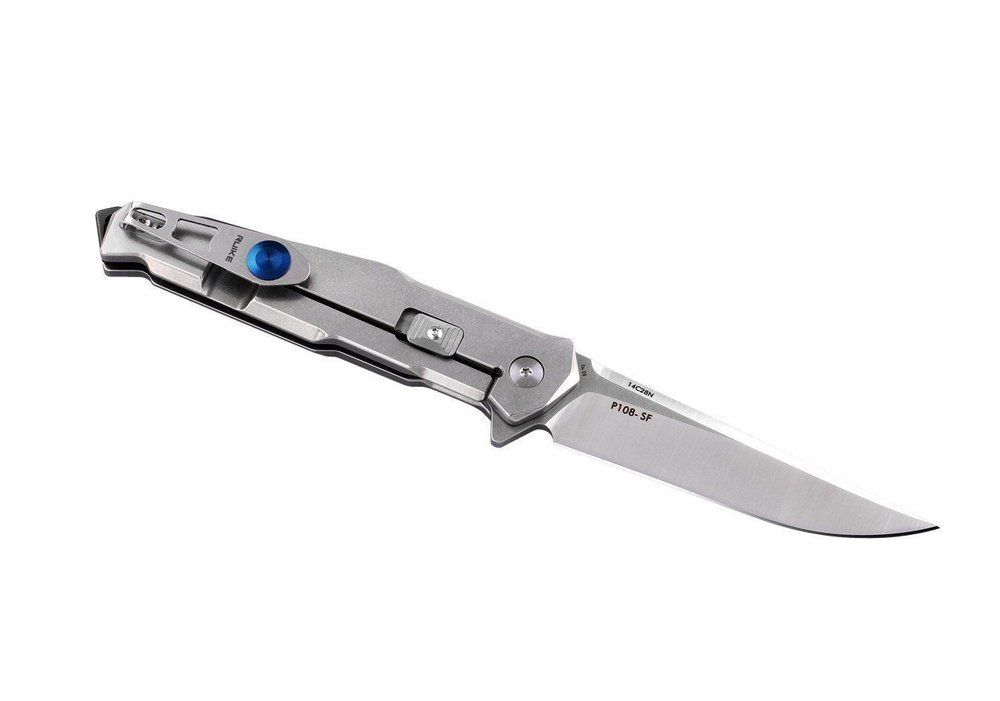 Ruike Folding Knife Series, Stainless Steel, Stonewash #P108SF