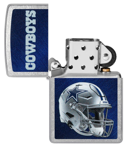 Zippo NFL Dallas Cowboys Football Team, Street Chrome Lighter #48426