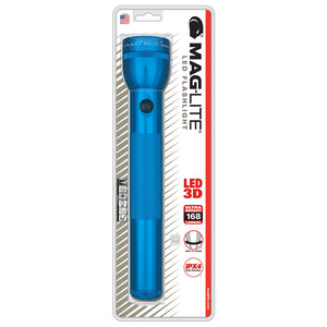 MAGLITE 3-Cell D LED Flashlight, Blue #ST3D116