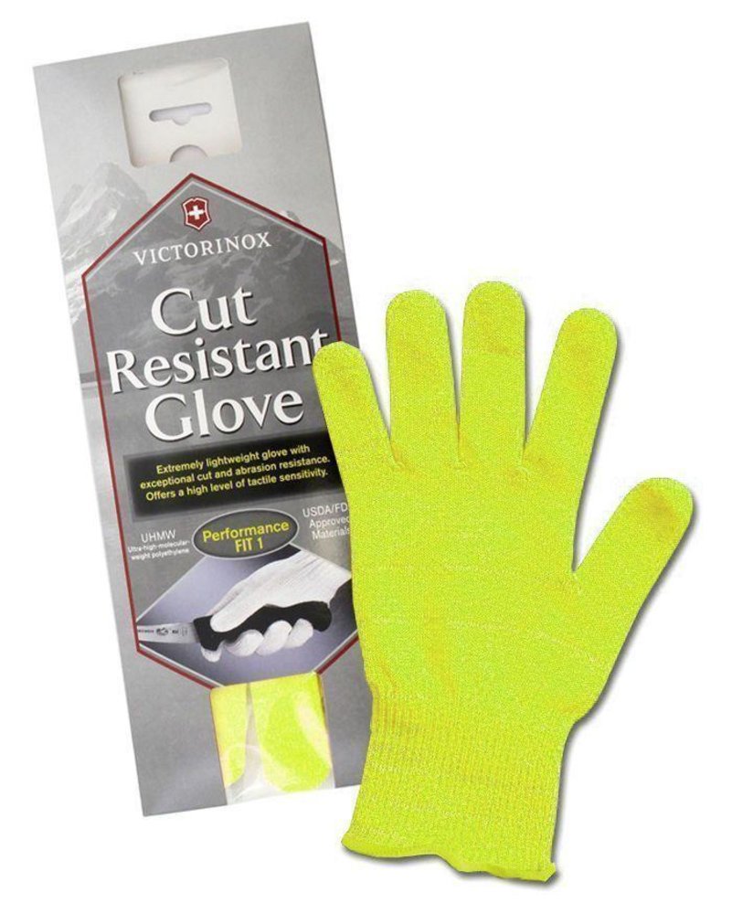 Victorinox SwissArmy Safety Cut Resistant Glove Performance FIT1, Yellow #86300.Y