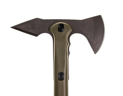 Cold Steel Trench Hawk Tomahawk, OD Green, Durable Secure-Ex Sheath #90PTHG