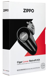 Zippo Cigar Lover Retrofit Kit, Double Torch Insert + Ash Tray  #40606