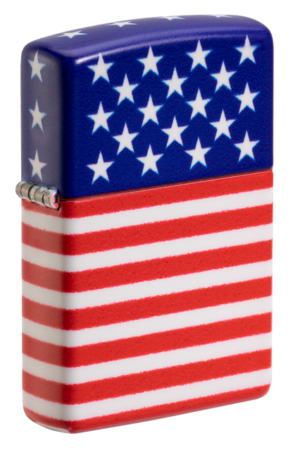 Zippo American Flag 540 Wrap Design Matte Lighter #48700