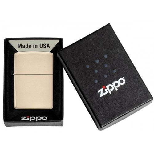 Zippo Flat Sand Base Model, Windproof Lighter #49453