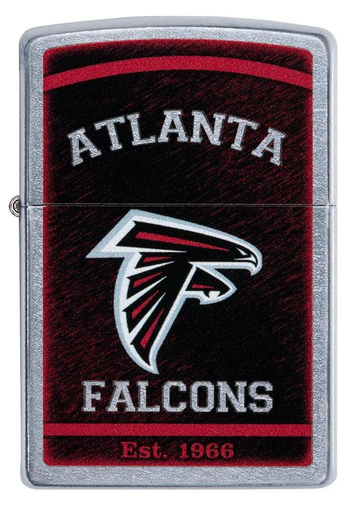 Zippo NFL Atlanta Falcons, Street Chrome Finish, Windproof Lighter #29933