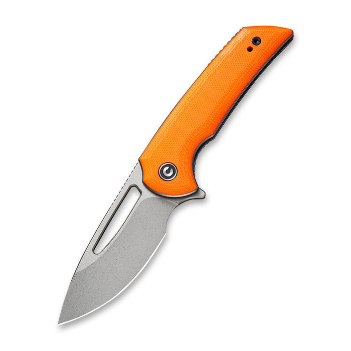 CIVIVI Odium, Orange G10 Handle, Stonewashed D2 Steel #C2010B