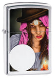 Zippo Fortune Teller, Mirror Crystal Ball, High Polish Chrome #28656