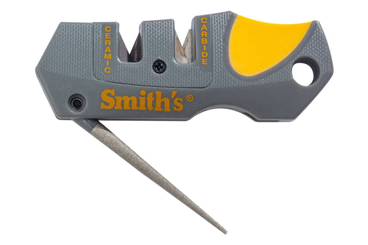 Smiths Sharpening Pocket Pal Knife Sharpener Ceramic and Carbide #50918