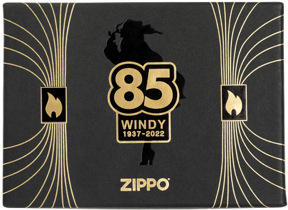 Zippo Windy Girl 85th Anniversary Collectible Armor Lighter #48413