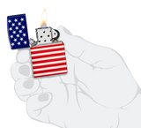 Zippo American Flag 540 Wrap Design Matte Lighter #48700