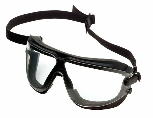 3M Dust Safety Goggles, Clear Lens, Adjustable Headband, ANSI Z87.1-2015 #16617
