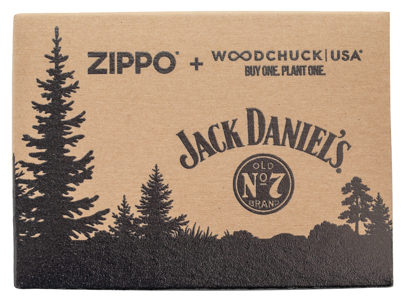 Zippo WOODCHUCK Jack Daniels Tennesse Whiskey Lighter #48392