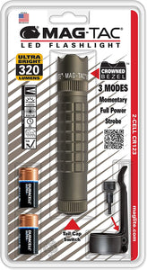 MAGLITE MAG-TAC CR123 LED Flashlight Crowned Bezel, Foliage Green #SG2LRB6