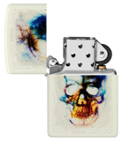 Zippo Smokey Skull Design, Glow-In-The-Dark Lighter #48563