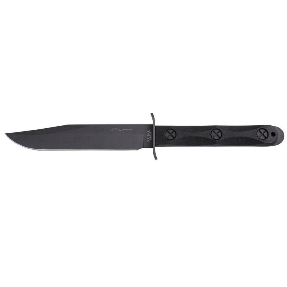 Ka-Bar Ek Model 5 Knife, Straight Edge + Celcon Sheath, Made in USA #EK45
