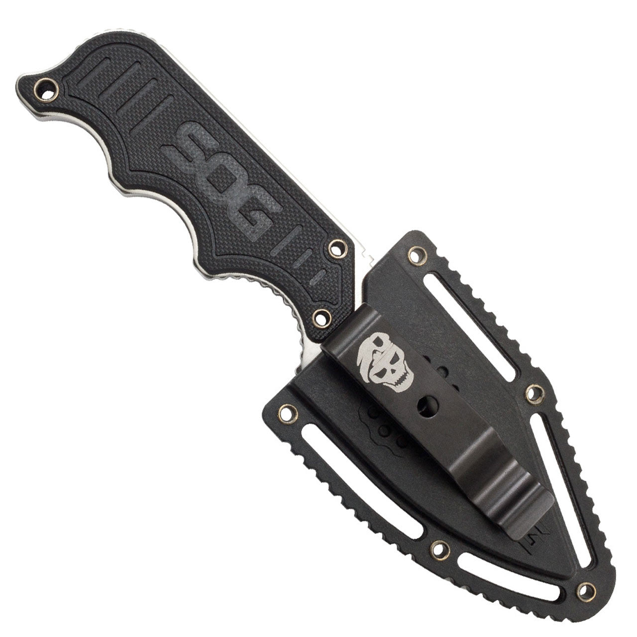 SOG Instinct Fixed Blade Knife, G10 Handle, Satin Finish #NB1012-CP