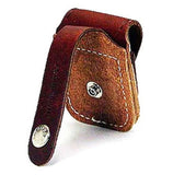 Zippo Leather Pouch, Brown Leather With Belt Loop, For Windproof Lighters #LPLB