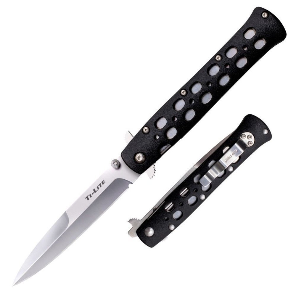 Cold Steel 4" Ti-Lite Aluminum Handle, S35VN Steel #26B4