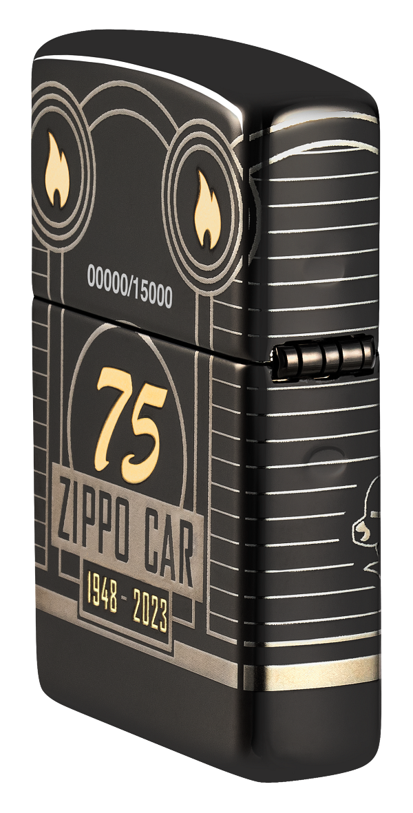 Zippo 2023 Collectible Of The Year, High Polish Black Armor Lighter #48691