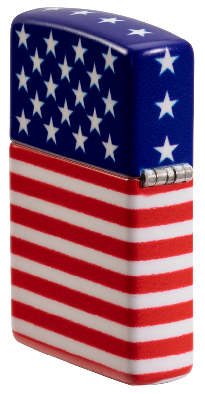 Zippo American Flag 540 Wrap Design Matte Lighter #48700