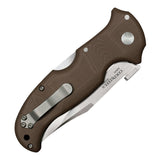 Cold Steel Bush Ranger Knife, Tri-Ad Lock, Brown #31A