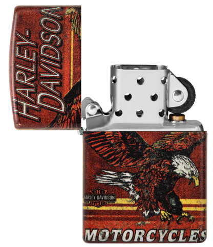 Zippo Harley Davidson Eagle 540 Color Design Lighter #48602