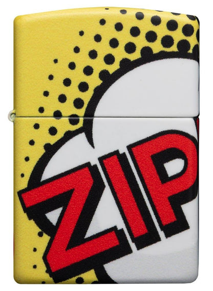 Zippo 50s Pop Art 540° Comic Book Design, Windproof Lighter #49533