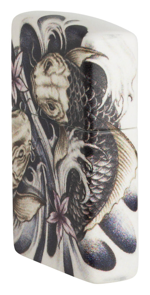 Zippo 540 Koi Fish Tattoo Design, Windproof Lighter #48393