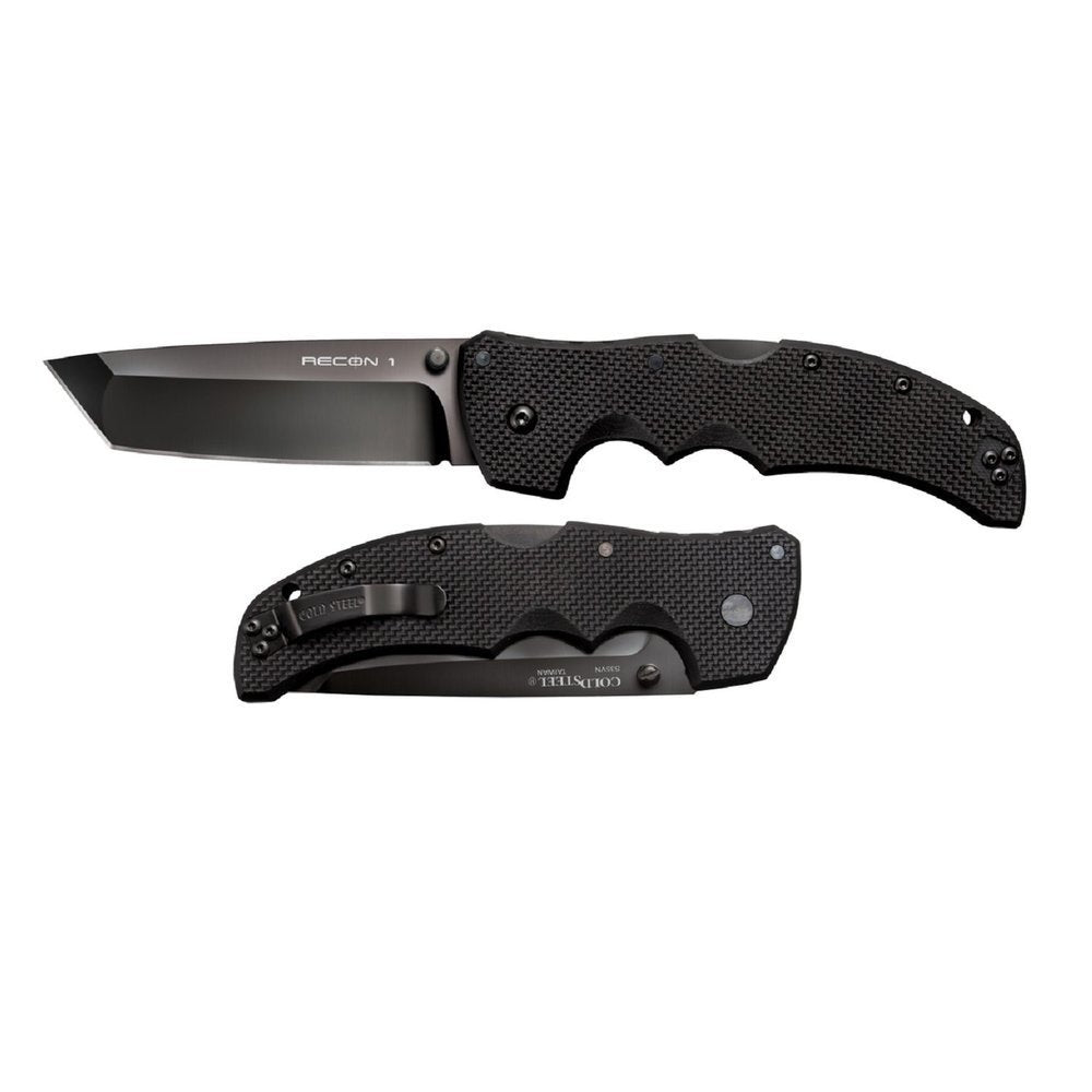 Cold Steel Recon 1 Folding Knife, Tanto Point #27BT