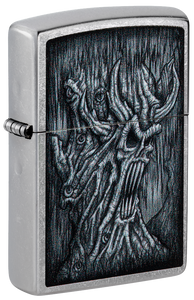 Zippo Horror Skull Tree, Street Chrome Lighter #48681