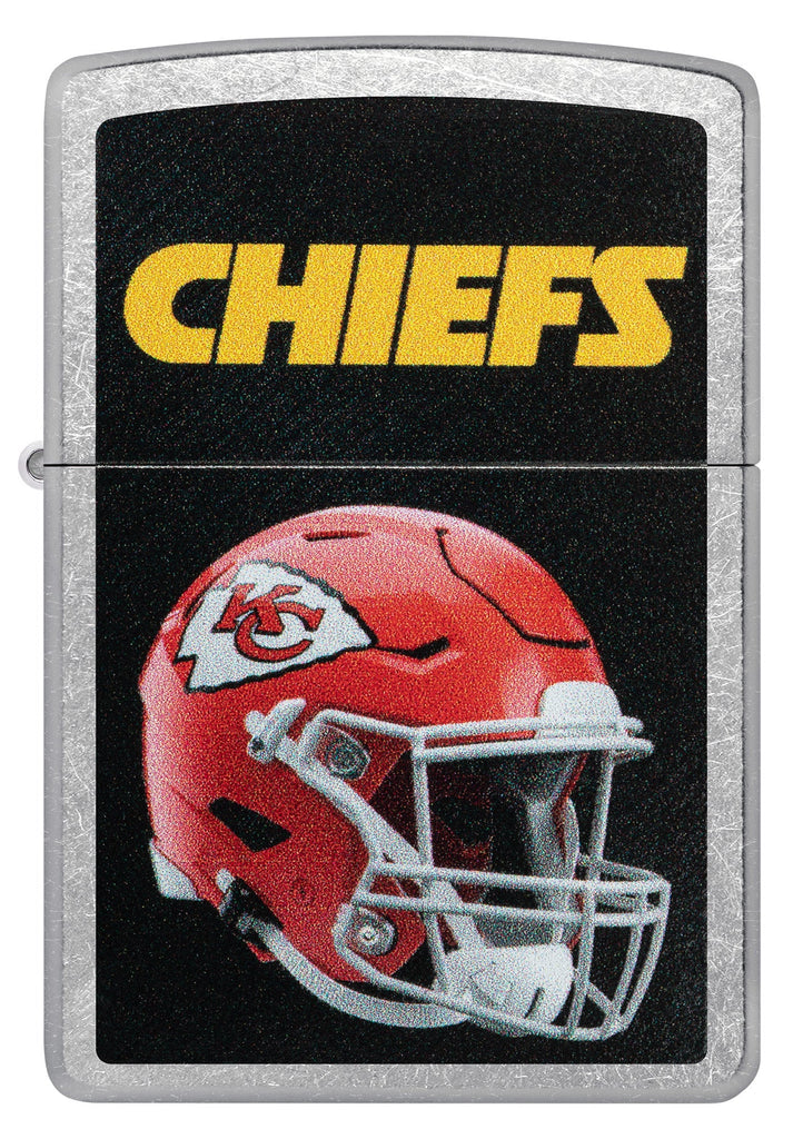 Zippo NFL Kansas City Chiefs Football Team, Street Chrome Lighter #48434