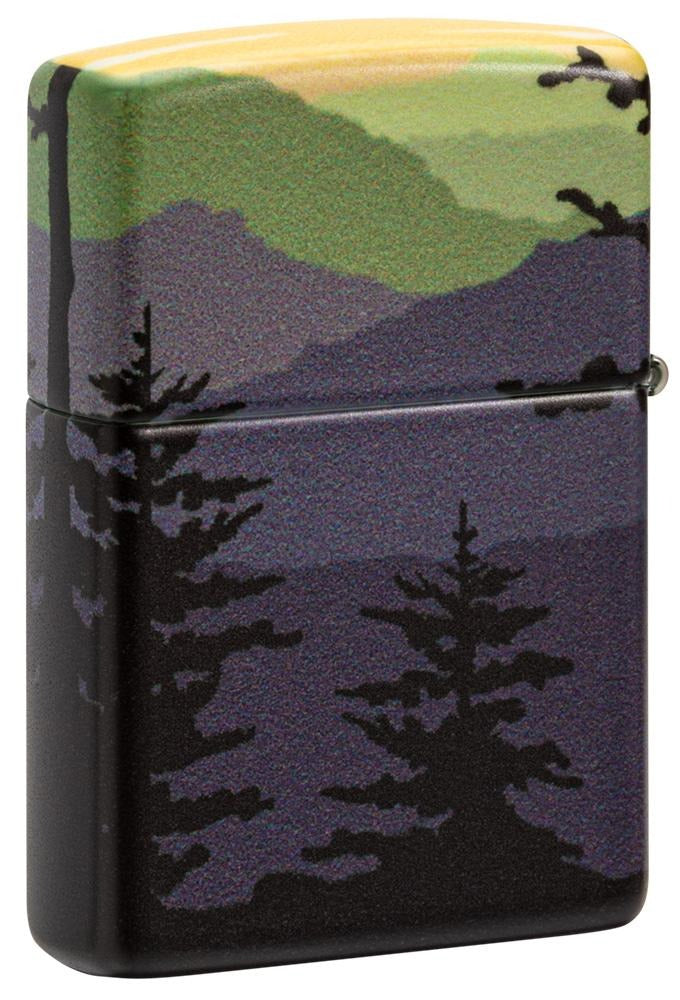 Zippo Bear Landscape 540° Design, Colorful Windproof Lighter #49482