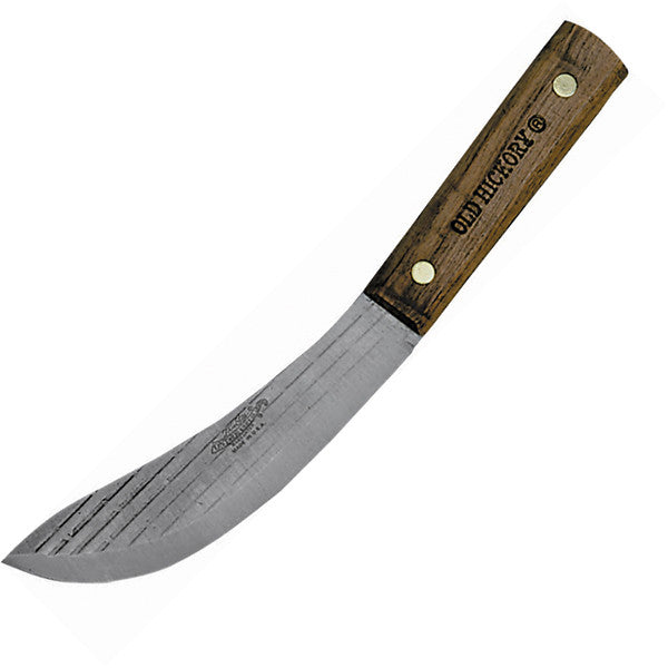 Ontario Knife Company Skinning Knife, 6.25" Blade, Hardwood Handle #7150
