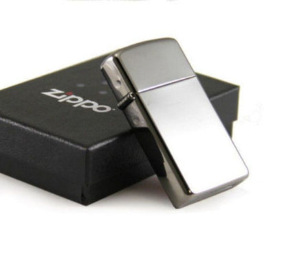 Zippo Lighter Slim Black Ice #20492