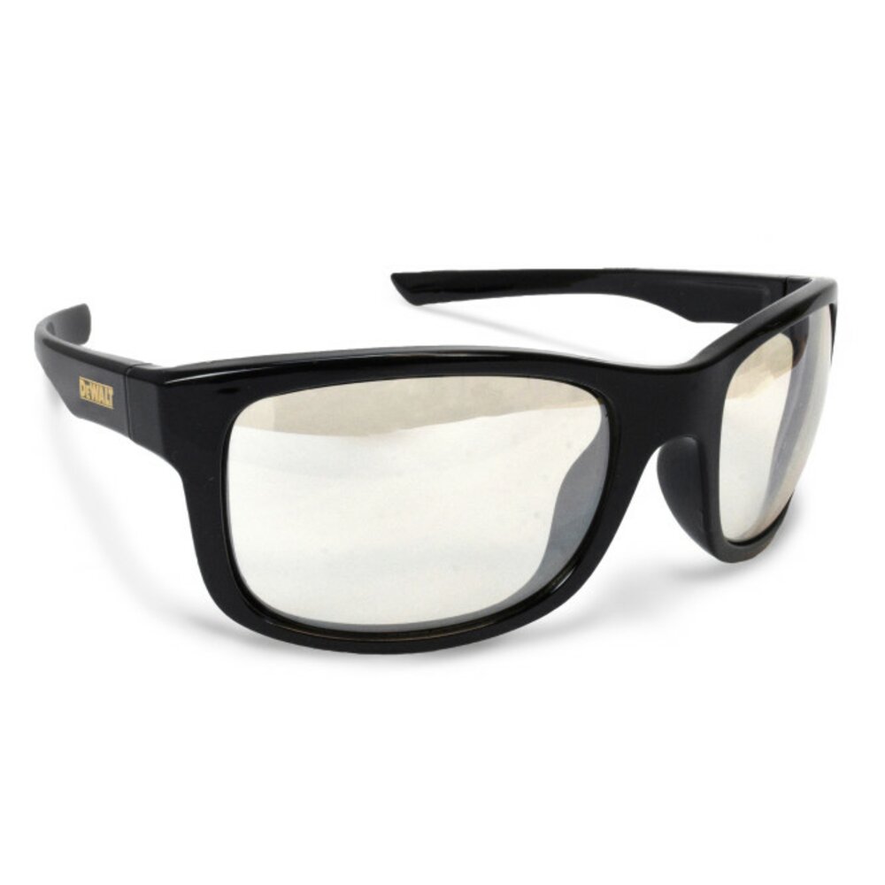 DeWalt Supervisor Safety Glasses, Black Frame Clear Lens, Comfort Fit #DPG107-1D