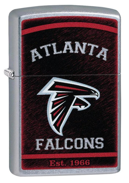 Zippo NFL Atlanta Falcons, Street Chrome Finish, Windproof Lighter #29933