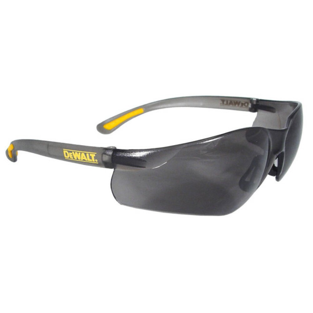 DeWalt Contractor Pro Safety Glasses, Smoke Frame, Smoke Lens #DPG52-2D
