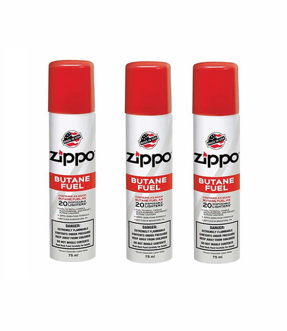 Zippo Premium Butane Fuel 75 ml, (12-Pack) #3815