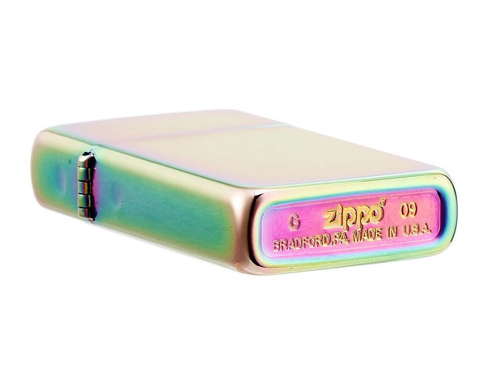 Zippo Slim Spectrum-Rainbow Lighter, Windproof #20493