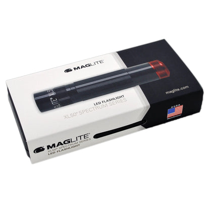 MAGLITE XL50 LED Spectrum Series, Red Light Flashlight #XL50-S3SW7