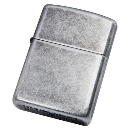 Zippo Armor Antique Silver Plate Lighter, Windproof #28973