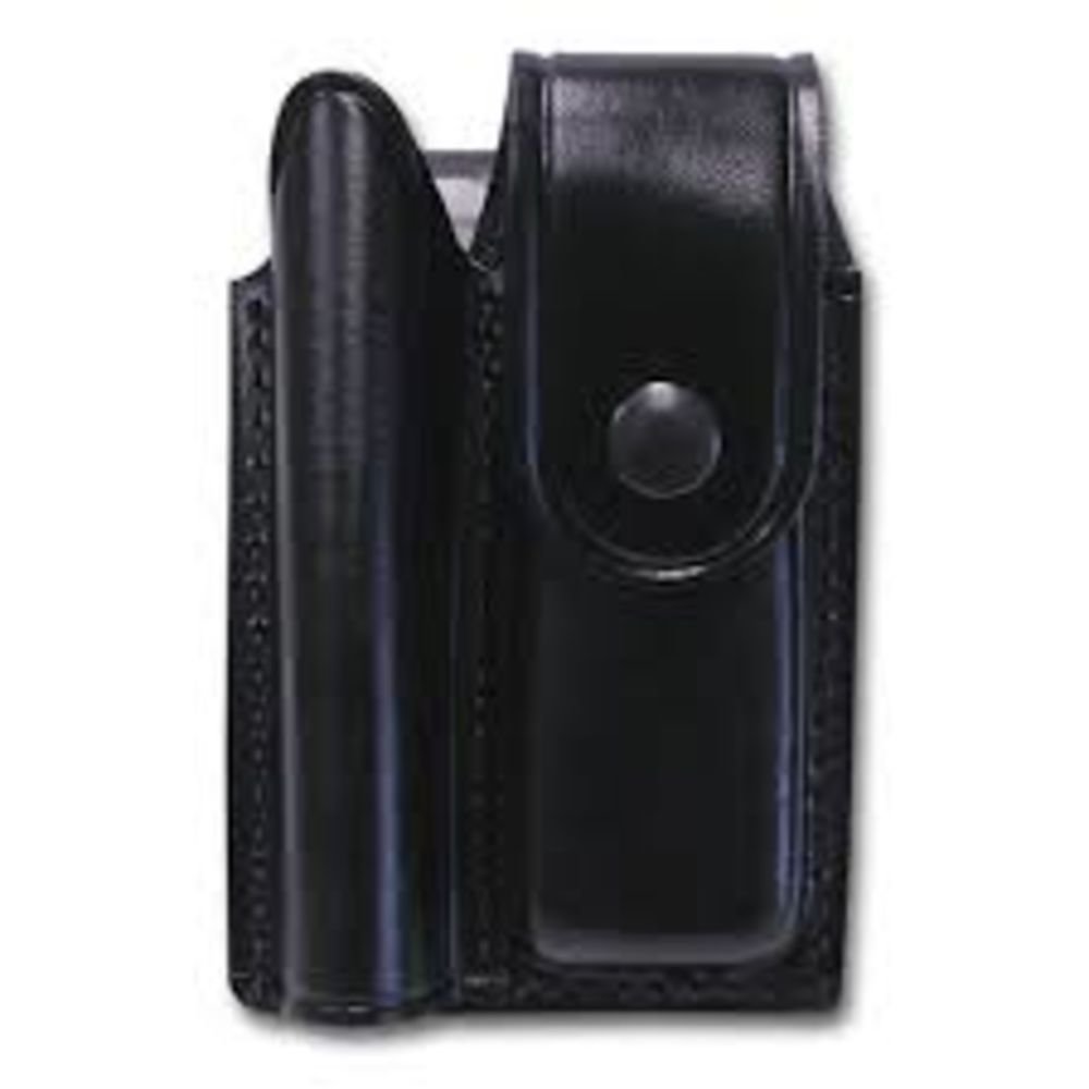 MAGLITE Mini Heavy Duty Leather Double Holster, Genuine Leather #AM2A346