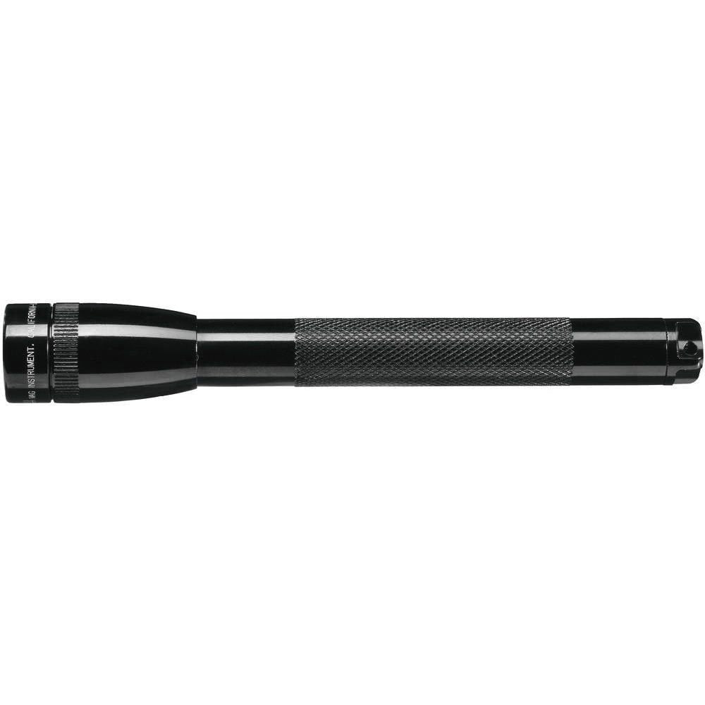 MAGLITE Mini 2-Cell AAA Flashlight, 13 Lumens + 2 Batteries, Black #M3A016