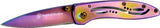 Smith & Wesson Little Pal Knife, SS Blade, Rainbow Frame Handle #CKLPRCP