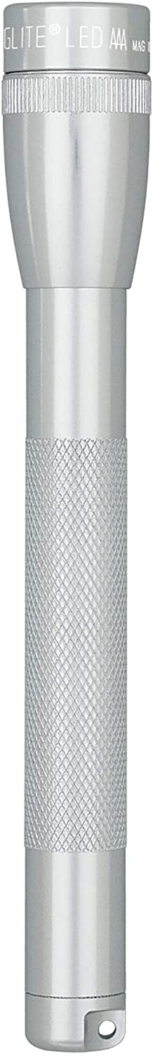 MAGLITE Mini Maglite LED 2AAA Flashlight, Silver #SP32106