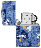 Zippo Pins & Aces Design, Lighter + Double Torch Butane Insert Gift Combo Kit #49352-098976