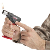 Zippo FireFast Torch Adjustable Flame Butane Refillable, Red, Clampack #40558
