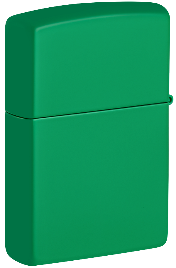 Zippo Classic Grass Green Matte Base Model Lighter #48629