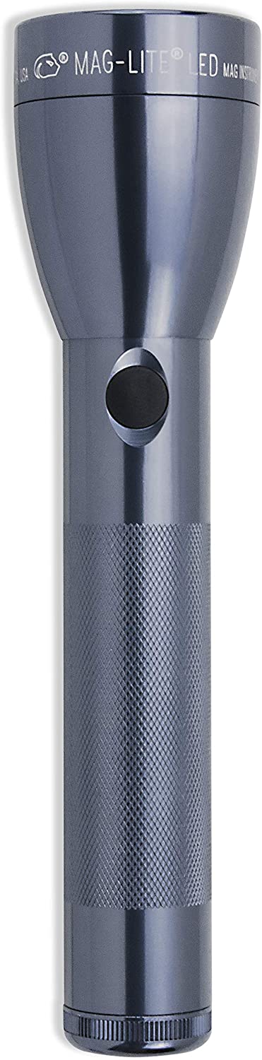 MAGLITE ML50L LED 2-Cell C Flashlight, Gray #ML50L-S2095